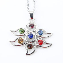 Load image into Gallery viewer, Crystal Beads Chakra Healing Pendant